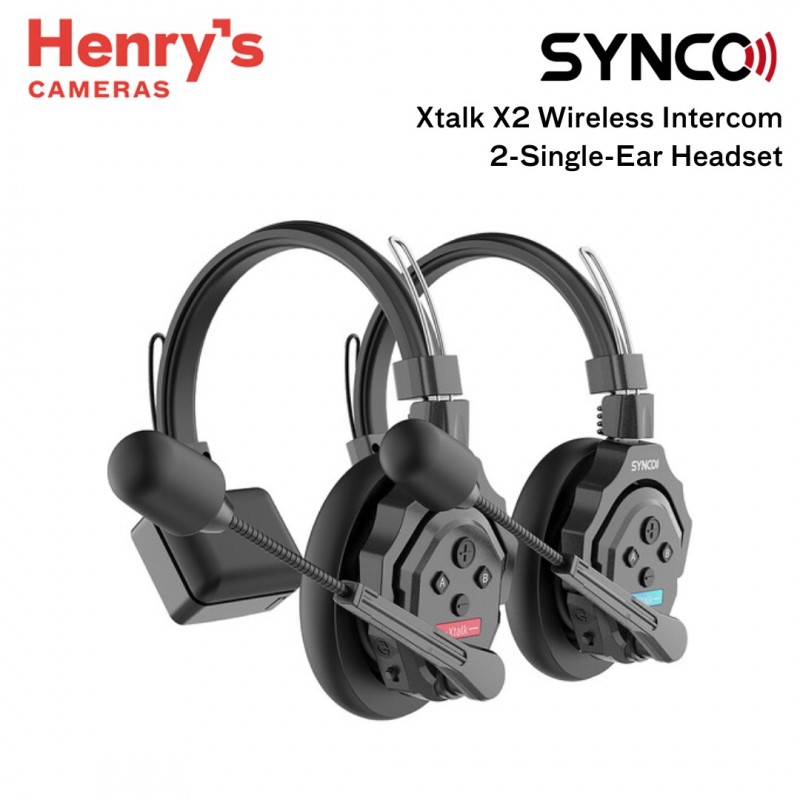 SYNCO-Xtalk-x2-ワイヤレス-ヘッドセット Synco XTalk X2 Wireless Intercom Single-Ear Headset